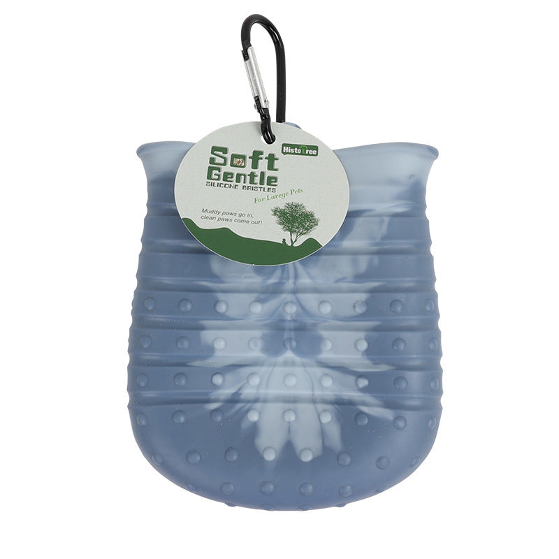 2-in-1 Dog Paw Cleaner Cup – Portable Pet Paw Washer & Brush | PetPawy™