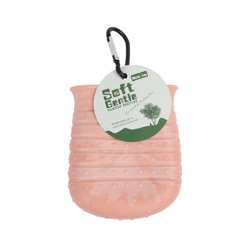 2-in-1 Dog Paw Cleaner Cup – Portable Pet Paw Washer & Brush | PetPawy™