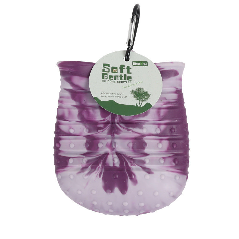 2-in-1 Dog Paw Cleaner Cup – Portable Pet Paw Washer & Brush | PetPawy™