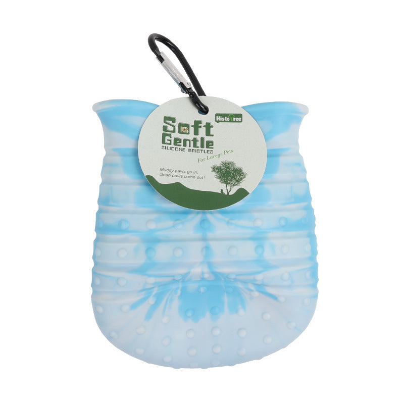 2-in-1 Dog Paw Cleaner Cup – Portable Pet Paw Washer & Brush | PetPawy™