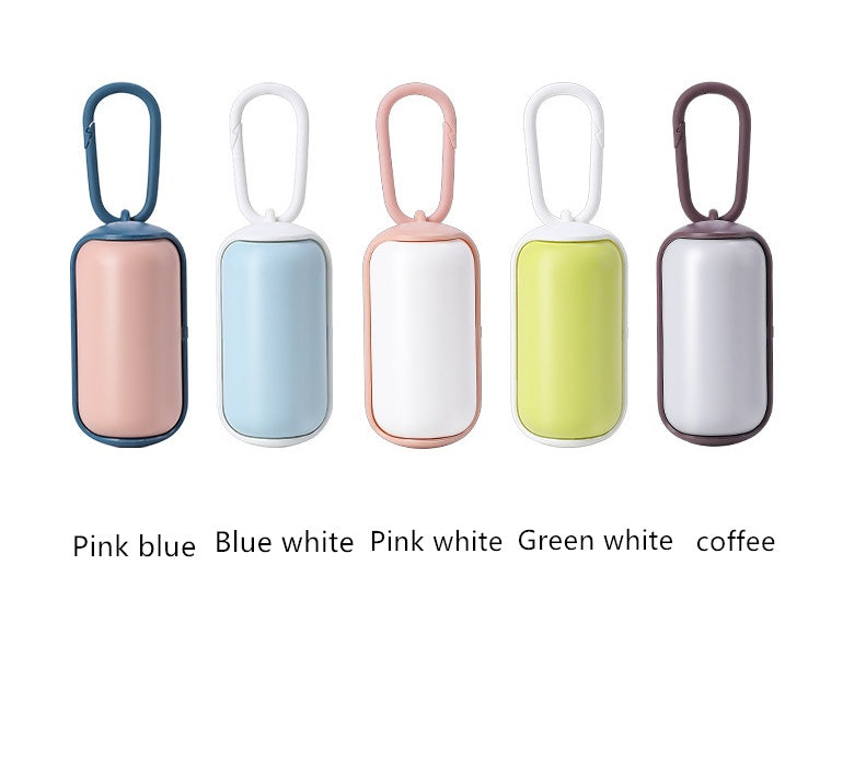 Portable Pet Waste Bag Dispenser – Dog and Cat Poop Bag Holder for Walk