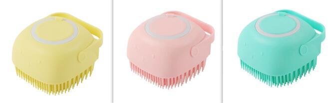 2-in-1 Pet Bathing Brush & Massager  – Dog & Cat Grooming Brush | PetPawy™